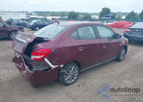2019 Mitsubishi Mirage G4 Es/Rf z USA, uszkodzony, nr VIN ML32F3FJ3KHF12399
